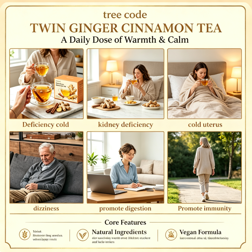 Treecode Twin Ginger Cinnamon Tea